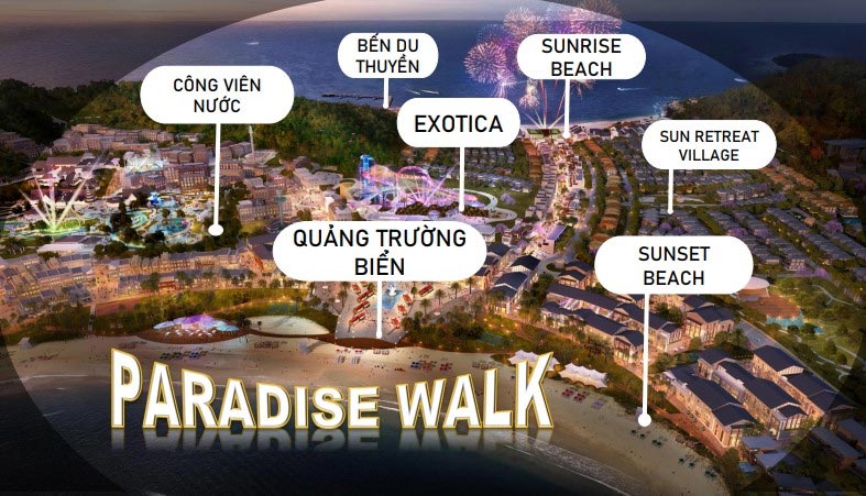 Paradise Walk Hòn Thơm Paradise Island