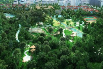 Hệ thống công viên tại Sun Tropical Village